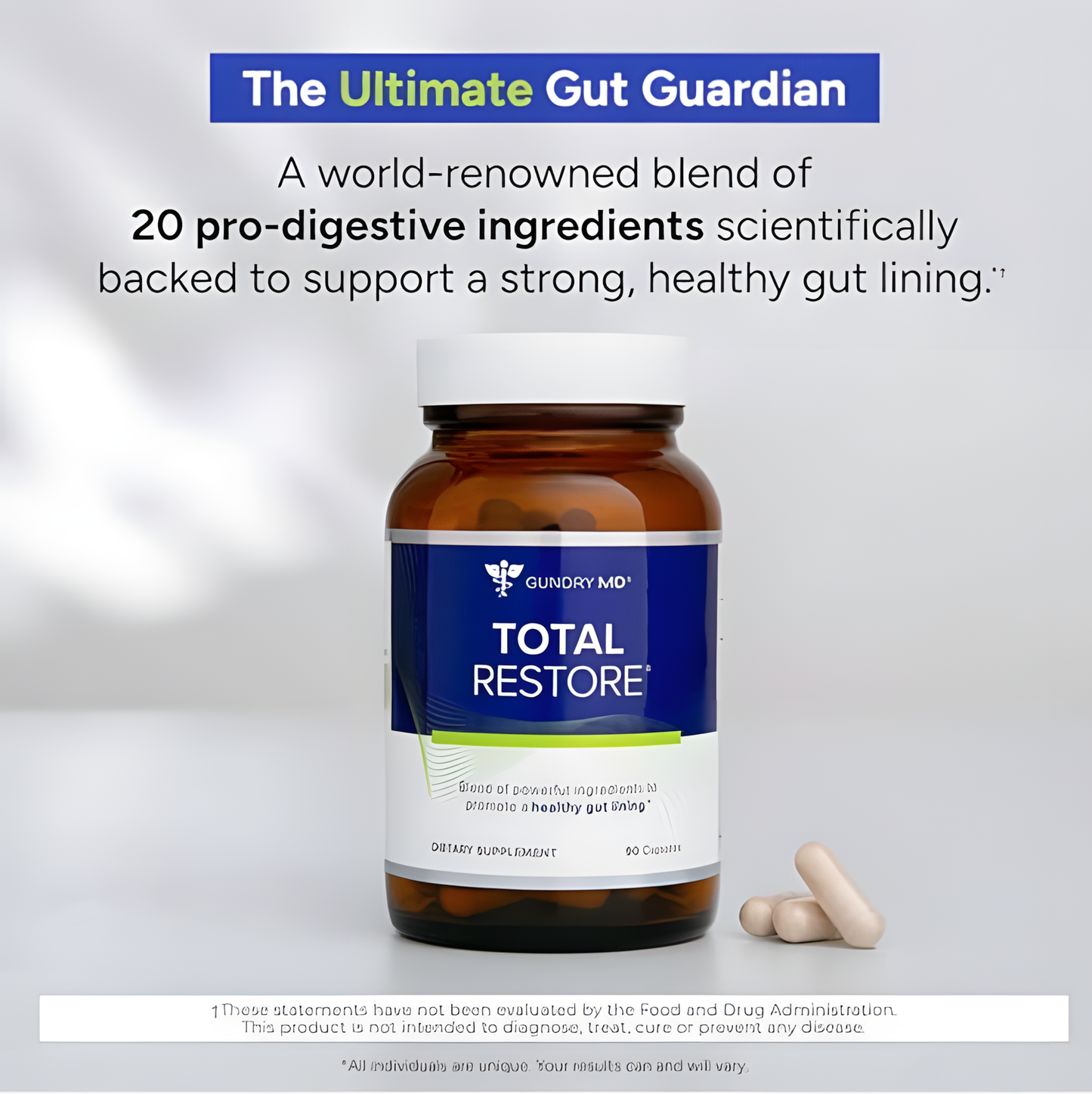 Gundry MD Bio Complete 3™ and Total Restore® Bundle